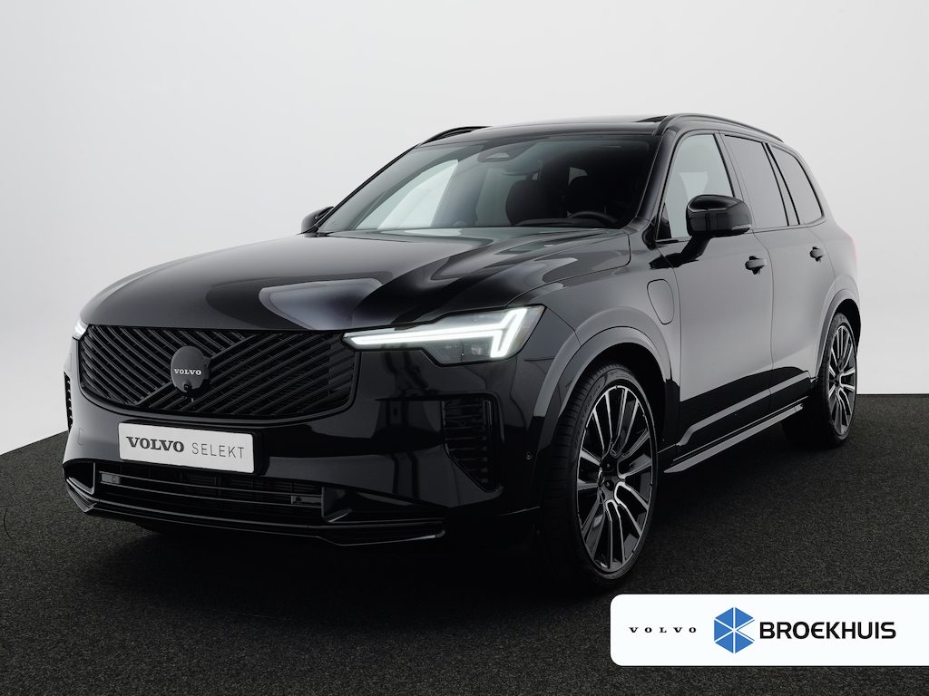 Volvo XC90 T8 Recharge AWD Ultra Black Edition Executive | Full Options | Luchtvering | Bowers & Wilkins | 360° | Head-Up | Massage | Ventilatie | Panoramadak | Trekhaak