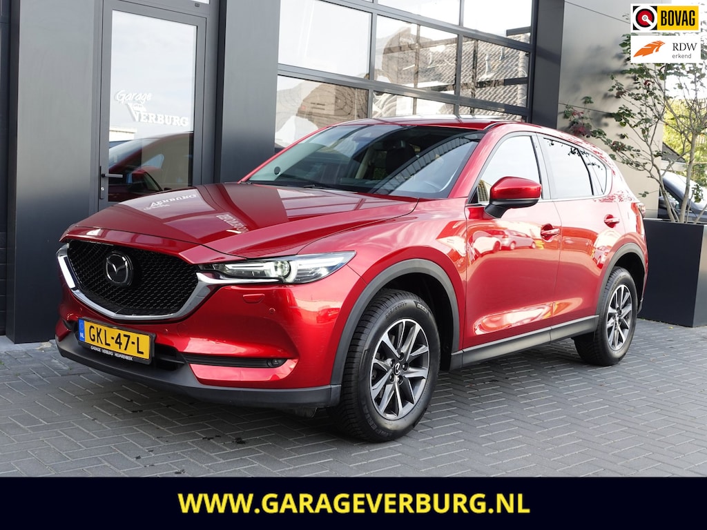 Mazda CX-5 2.0 SkyActiv-G 165 AWD(Navi,Camera,AdaptiveCruise,PDC,Stoelverwarming,Leer,Zonnedak,Keyless,BOSE,Headup)