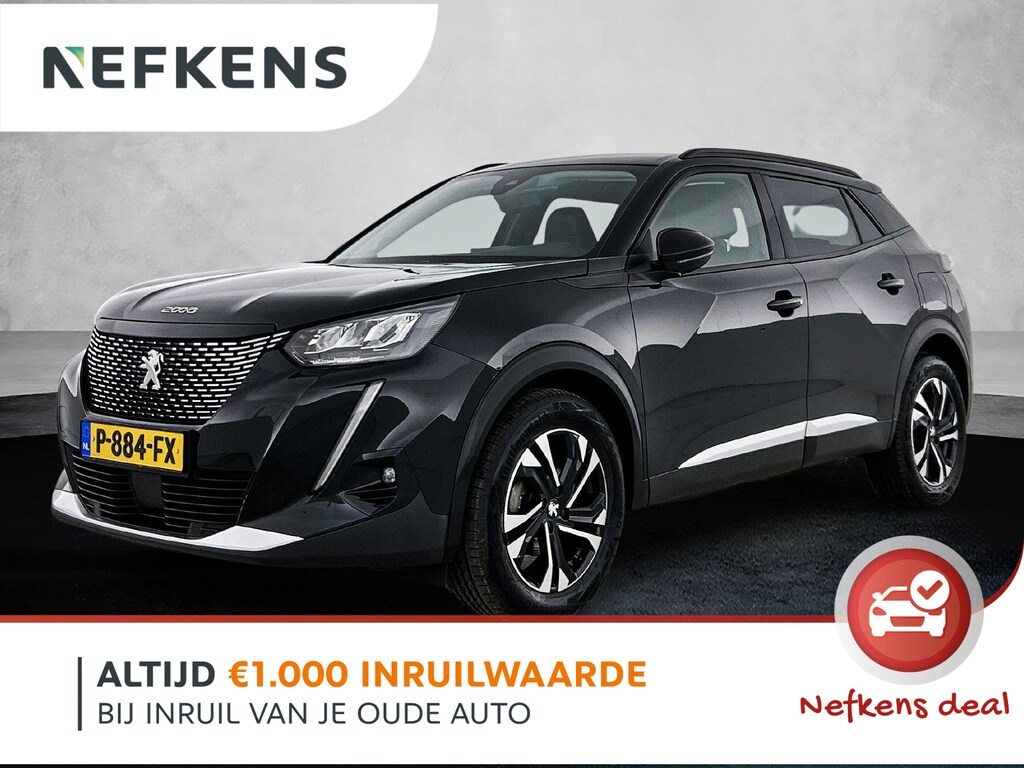 Peugeot 2008 SUV Allure 130pk Automaat | Navigatie | Climate Control | Cruise Control | Parkeersensoren | Keyless | Led koplampen | Armsteun | Apple Carplay / Android Auto | Bluetooth | DAB+ radio | Stof/kunstleder | Multifunctioneel lederen stuurwiel | Automatisch dimlicht | Regensensor | Donker getint glas | 17" lichtmetalen velgen |