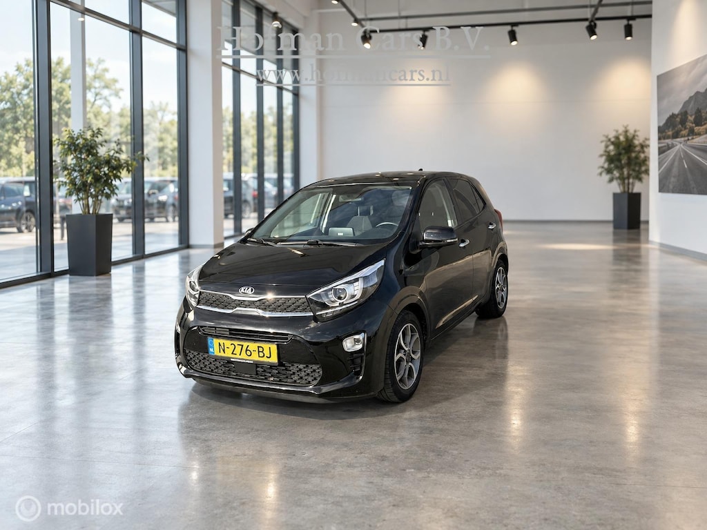 Kia Picanto 1.0 DPi DynamicPlusLine | Camera | Keyless | Clima | 71.648km | Zwart | Incl. BTW