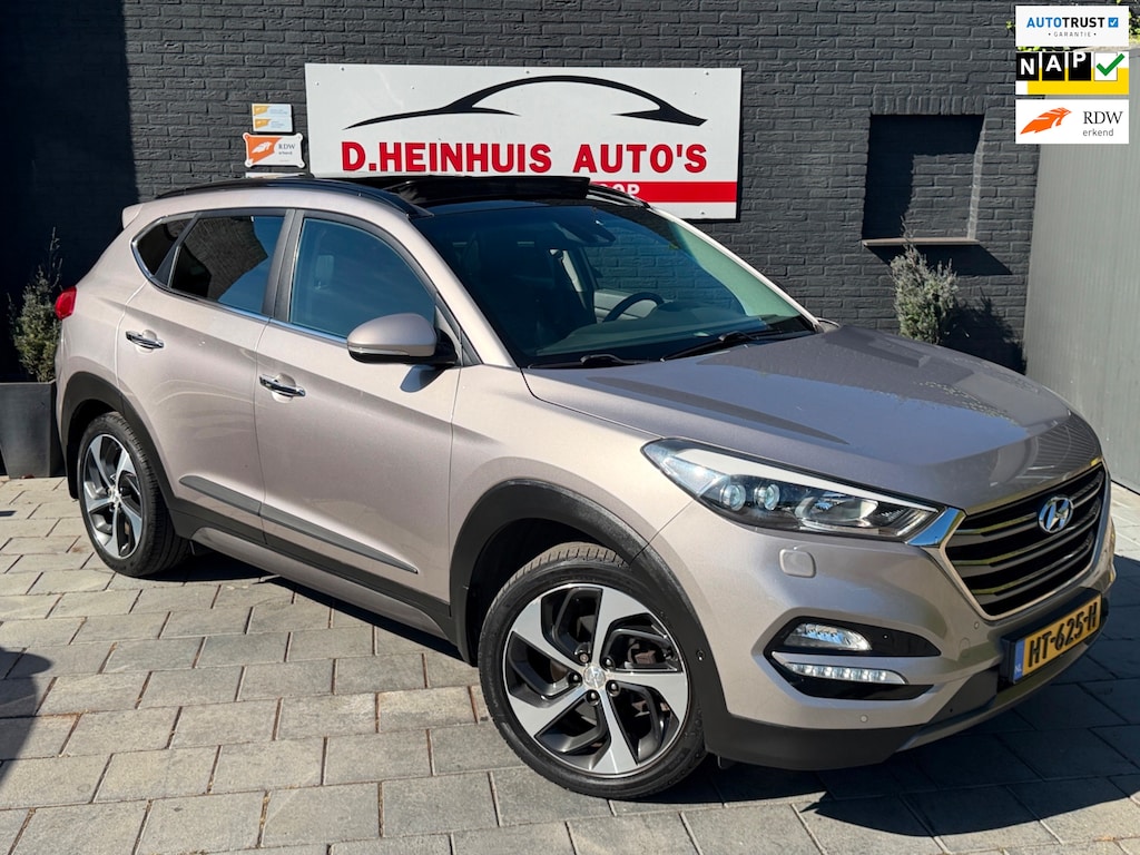 Hyundai Tucson 1.6 T-GDi Premium 4WD AUTOMAAT|PANODAK|LEDER