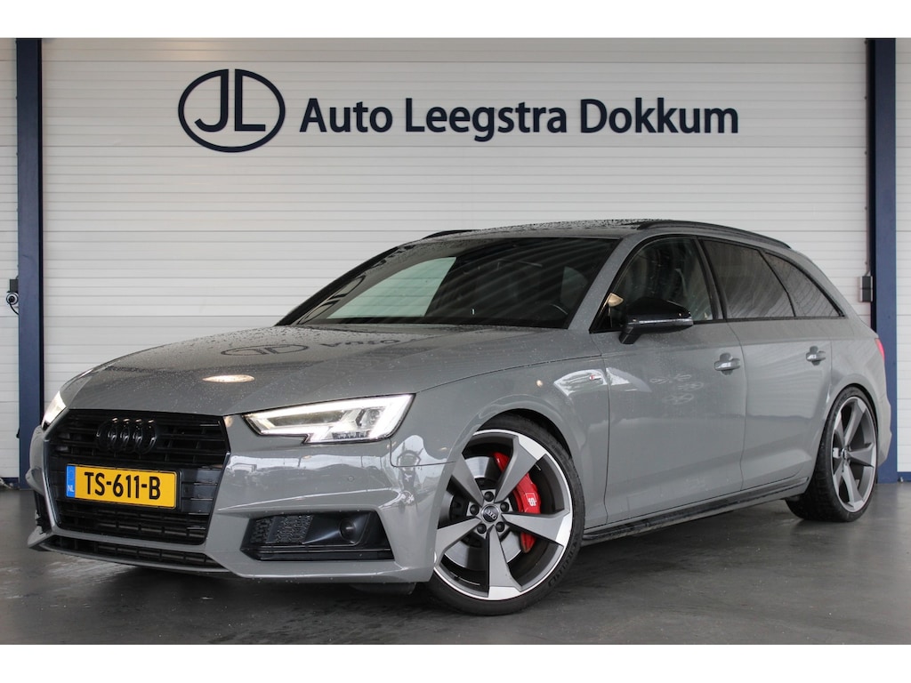 Audi A4 Avant 2.0 TFSI MHEV S-Line Black Edition Pano | Standkachel | Keyless | Trekhaak | Virtual Cockpit | RS4 Remmen | Leder | Stoelverw. | Adapt. Cruise | 20" LMV | Camera | PDC V+A
