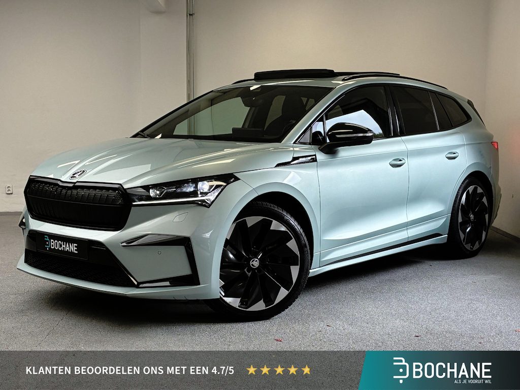 Skoda Enyaq iV 80 Sportline | 92% SOH | PANO | TREKHAAK | ALL SEASONS| 360º CAMERA |