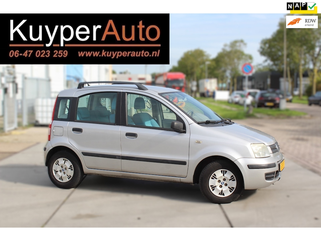 Fiat Panda 1.2 Navigator automaat distr, rec vervangen airco