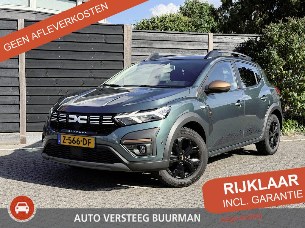Dacia Sandero Stepway Up&Go 1.0 TCe 100PK ECO-G Navigatie, Achteruitrijcamera, Keyless, Cruise Control, Climate Control, Apple Carplay, Android Auto