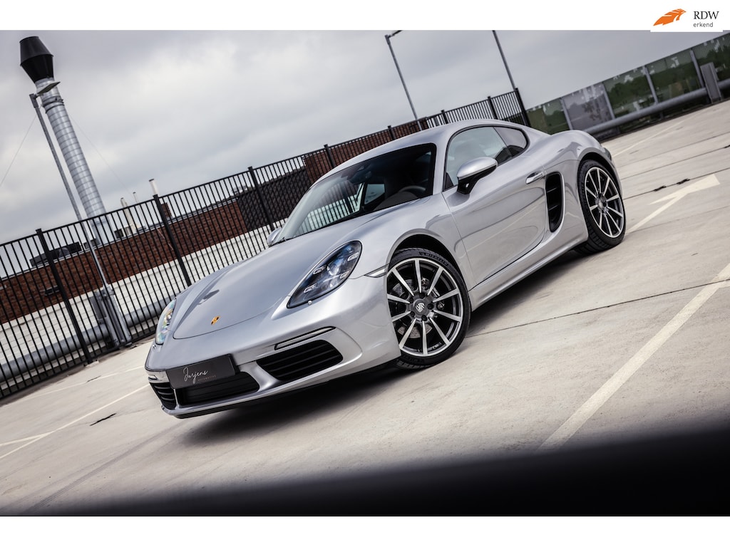 Porsche 718 Cayman 2.0 PDK (300pk) GT Silber | Dealer onderhouden |