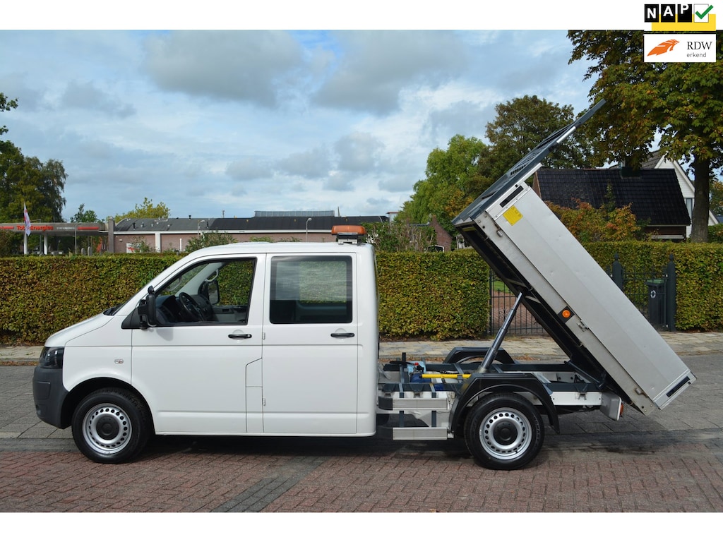 Volkswagen Transporter 2.0 TDI L2H1 DC kieper, kipper, dubbele cabine