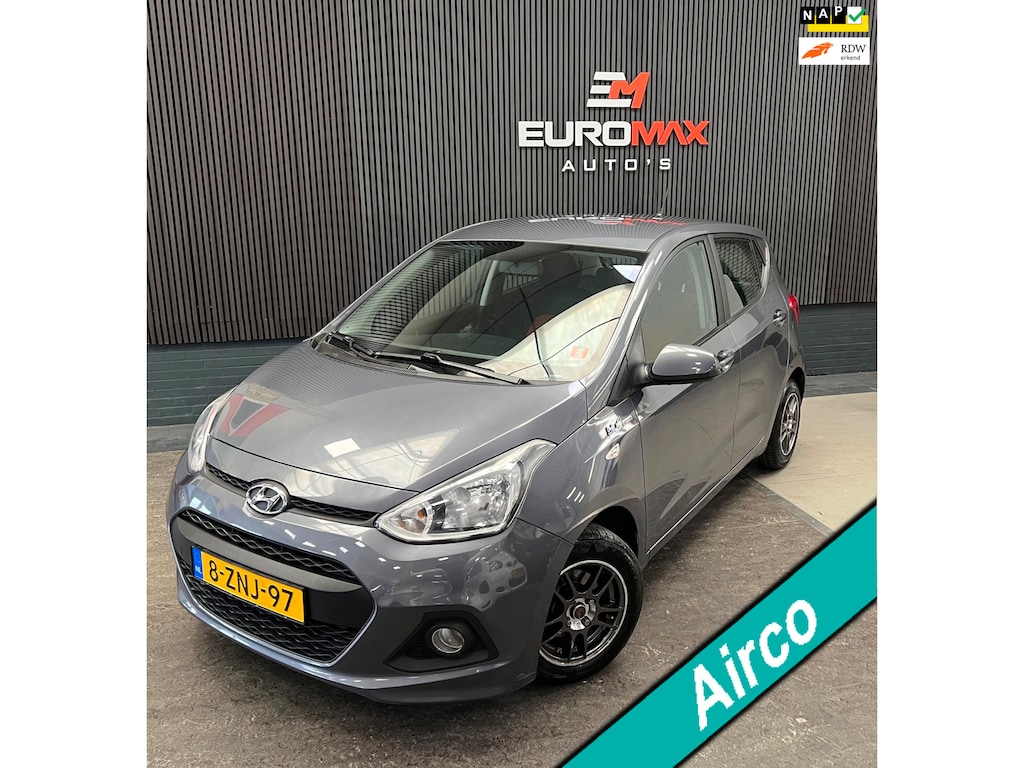 Hyundai i10 1.0i Go! Airco - Nav - NAP - Cruise Cntrl - Bleutooth - Start/Stop - Goed onderhouden auto