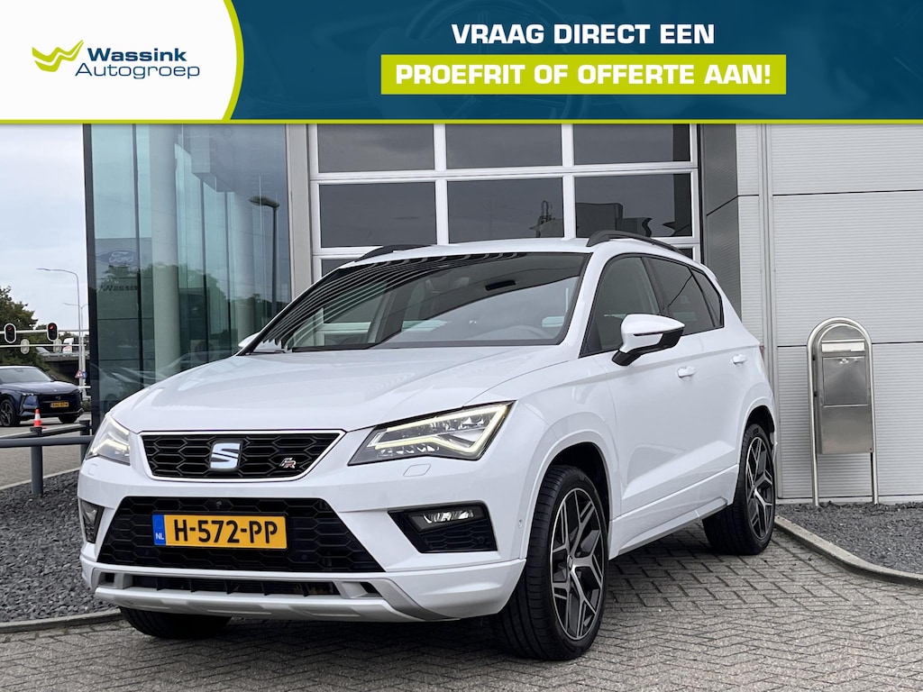 SEAT Ateca 2.0 TSI FR 4DRIVE Business Intense Automaat 4x4 | Trekhaak wegklapbaar 1900 kg | 360 camera | leder