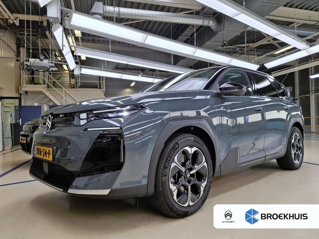 Citroën C5 Aircross Max Comfort Range 74 kWh 100%SOH! Tot 8 Jaar Garantie! | Schuif-/Kanteldak | Afn. Trekhaak | Vol-Leder | Warmtepomp | Massage | Elektr. Achterklep | Adaptive Cruise | !!