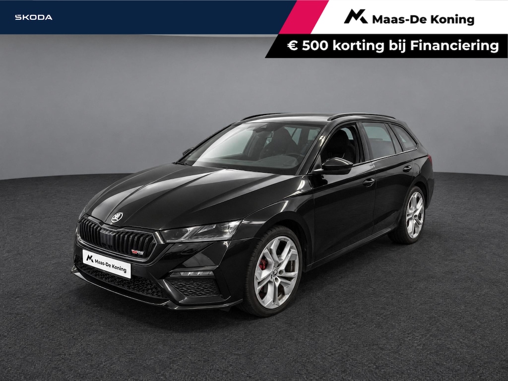 Skoda Octavia Combi 1.4 TSI 245pk DSG RS iV PHEV Business · SOH 94,5% · Camera · Wegklapbare Trekhaak · Elek. Voorstoelen · Stoelverwarming V+A · 19'' Inch · Apple/Android Car Play ·