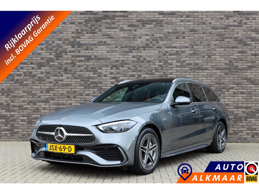 Mercedes-Benz C-klasse Estate 300 e AMG Line | Panoramadak | Adaptieve cruise | Rijklaarprijs - incl.garantie