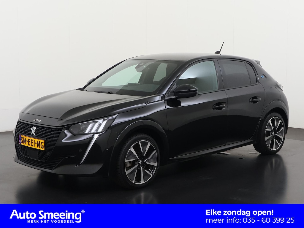 Peugeot e-208 EV GT Pack 50 kWh | SOH 99% | 3 Fase | Zondag Open!