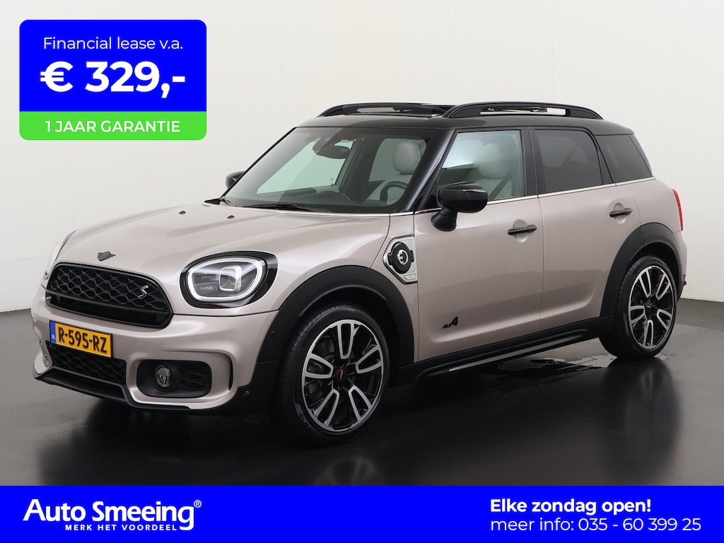 MINI Countryman 1.5 Cooper S E ALL4 John Cooper Works | Panoramadak | Leder | Harman/Kardon | ACC | Zondag Open!