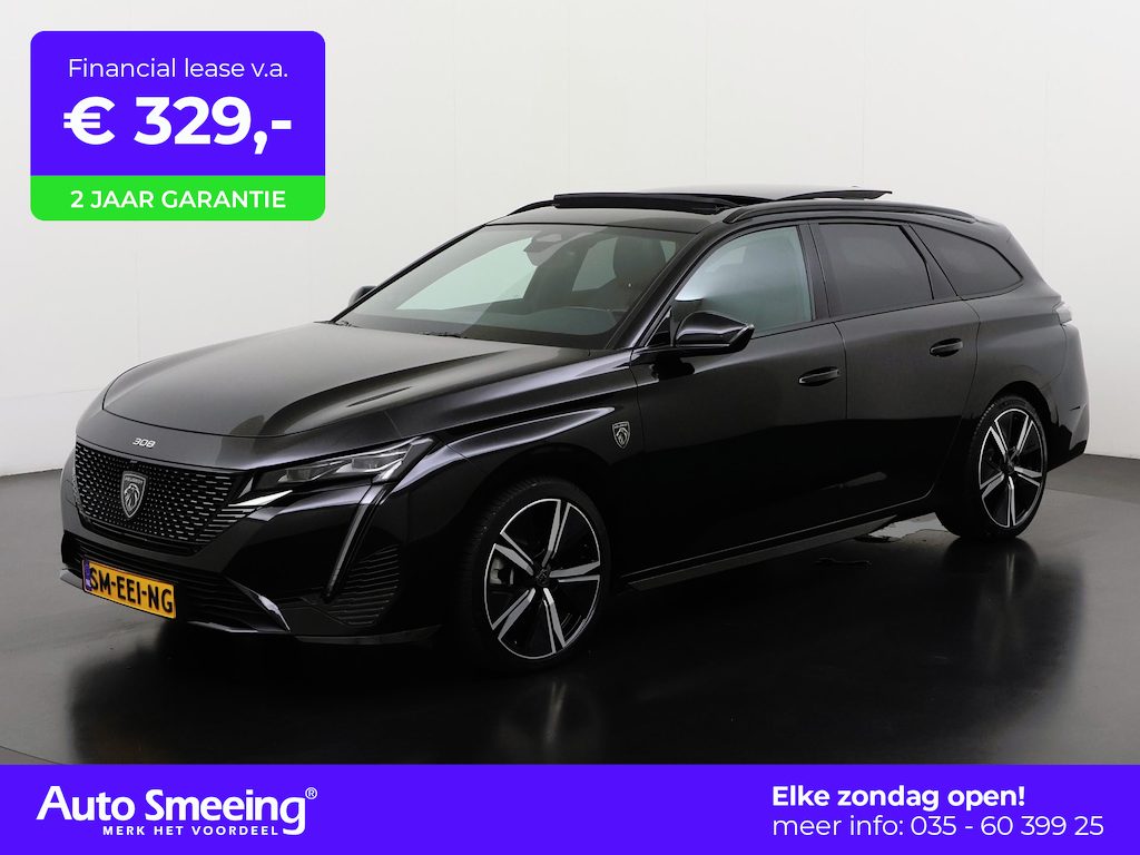 Peugeot 308 SW 1.2 Hybrid 145 e-DCS6 GT | Panoramadak | 360 Camera | Elektr achterklep | Zondag open!