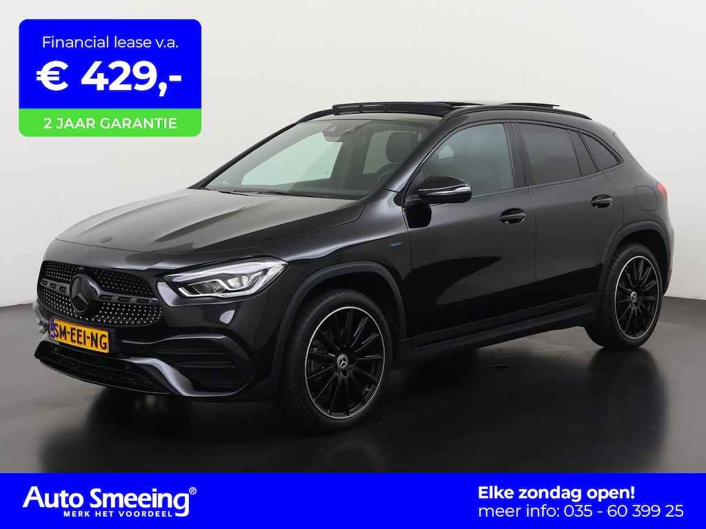 Mercedes-Benz GLA 250e AMG Night | Panoramadak | Burmester Surround | Dodehoek assistent | Zondag open!