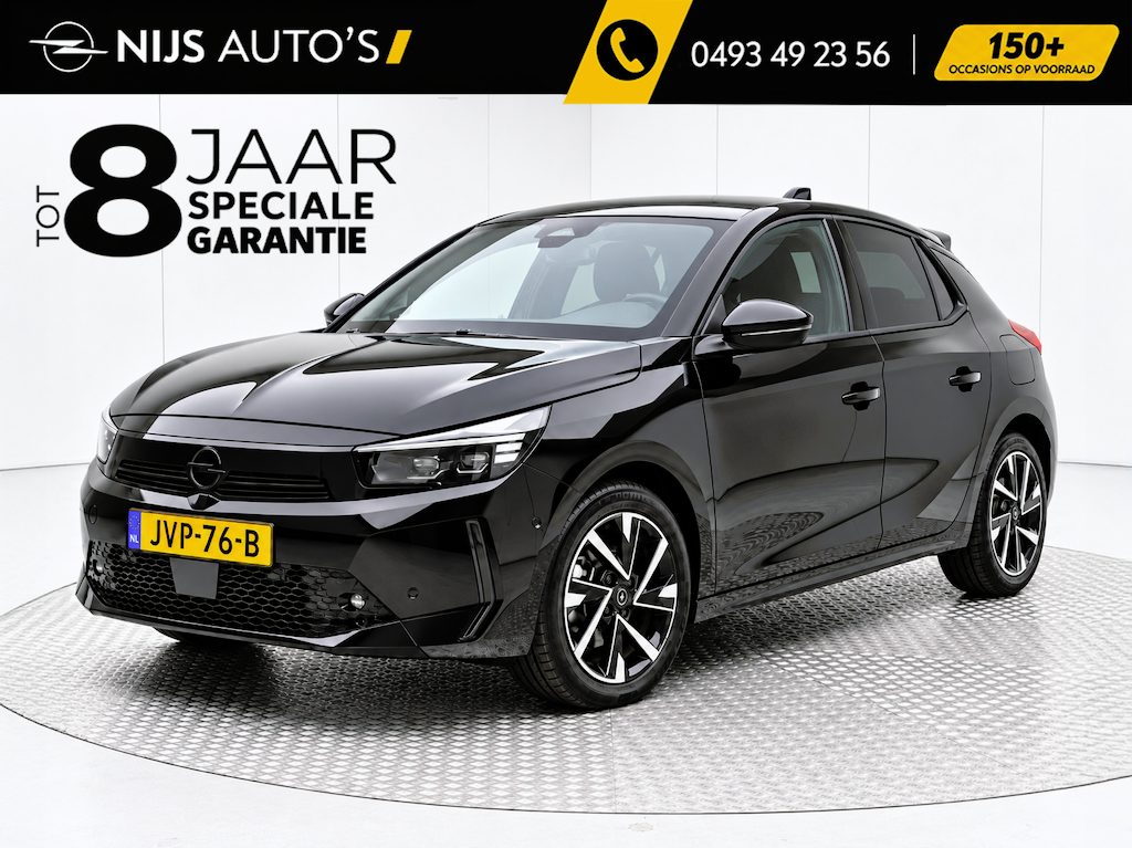 Opel Corsa 1.2 Turbo Hybrid GS | Climate control | Carplay draadloos | Cruise adaptief | Pdc v/a+ camera | Keyless | Verwarmde stoelen+stuur | Navi fullmap
