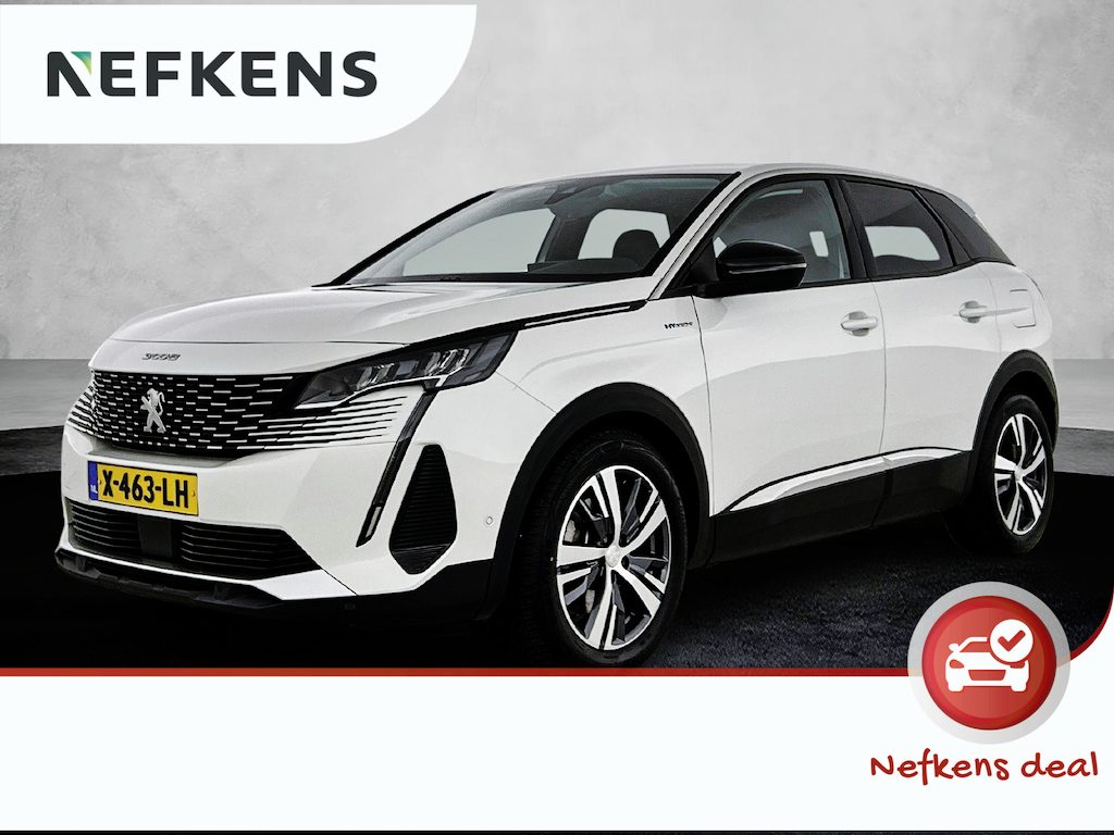 Peugeot 3008 HYbrid4 Blue Lease Allure 300pk Automaat | Navigatie | Camera | Licht Metalen Velgen 18" | Dodehoek Detectie | Voorstoelen Verwarmd