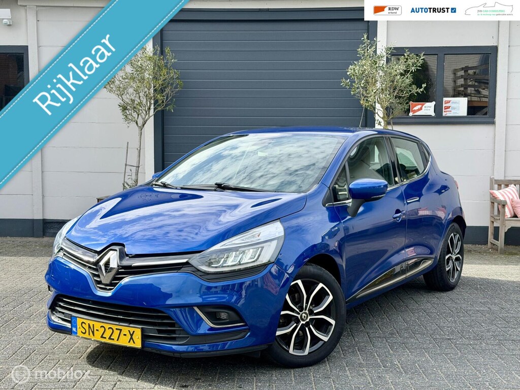 Renault Clio 90pk Intens|RIJKLAAR|HALFLEER|CLIMA|PDC|GARANTY