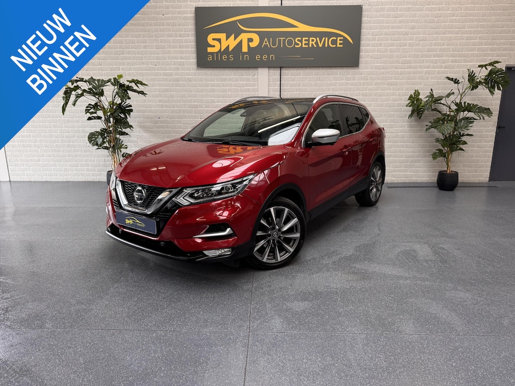 Nissan Qashqai 1.3 DIG-T Tekna + | Trekhaak | Nappa leer | Pano | 360 cam | Bose | Full option