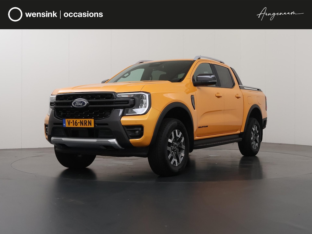 Ford Ranger Wildtrak | Double Cab | 2.3 PHEV 279pk | 5-zits | Adaptive Cruise | Navigatie | Parkeercamera | 230v Omvormer | Apple Carplay | Lederen Bekleding