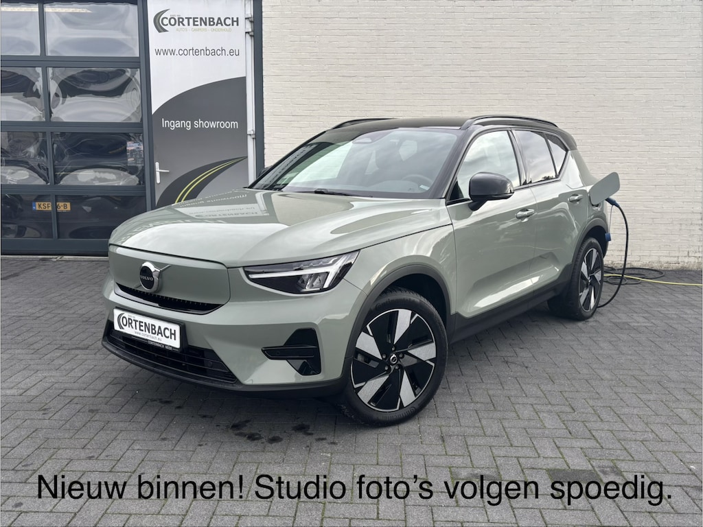 Volvo XC40 Recharge Twin Plus 82 kWh | Adaptieve cruise | Blis | Sage Green | Alcantara/Leder |