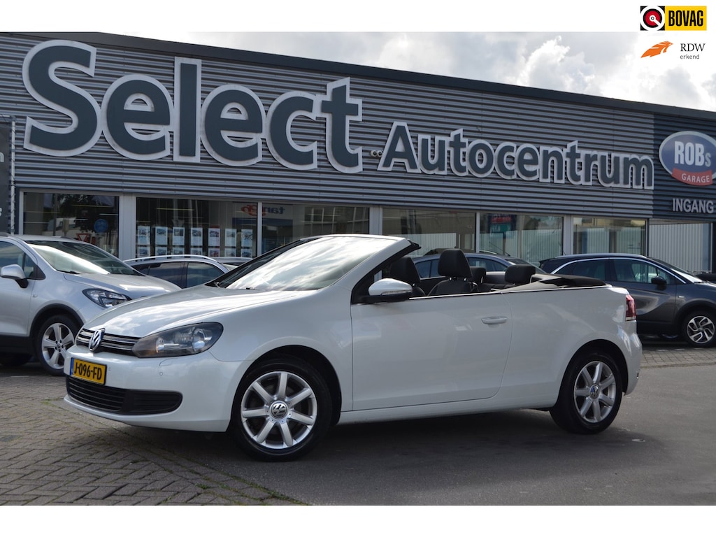 Volkswagen Golf Cabriolet 1.2 TSI BlueMotion|STOELVERW.|CARPLAY-NAVI|BLUETOOTH|ONDERH.BOEKJES|SENSOREN