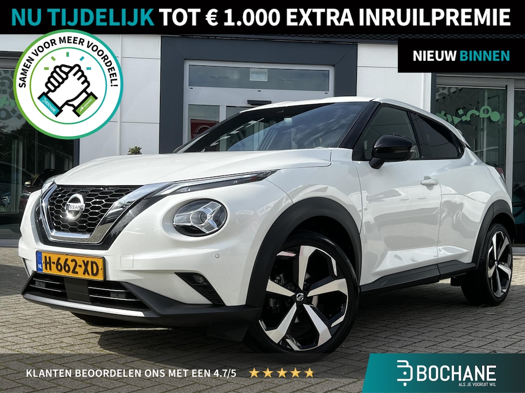 Nissan Juke 1.0 DIG-T Tekna | Trekhaak | BOSE-audio | 360 camera |