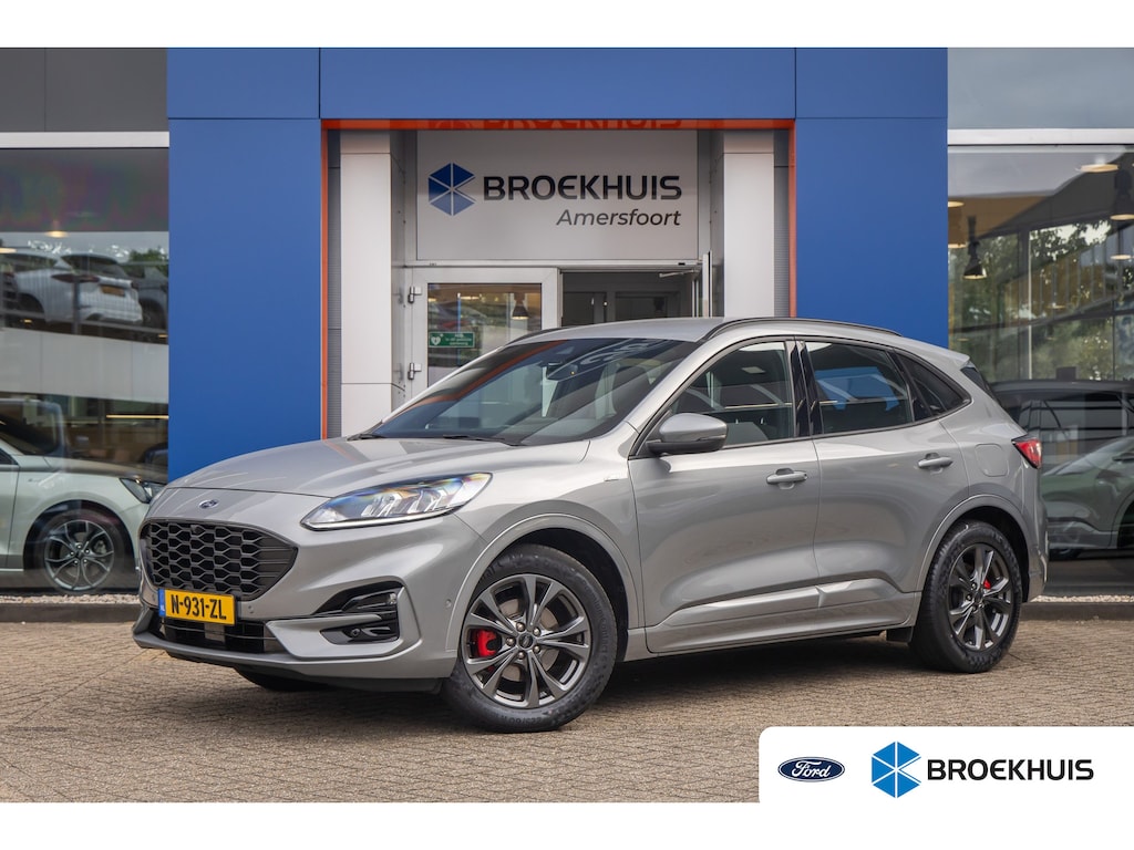 Ford Kuga 1.5 EcoBoost ST-Line | Trekhaak | Apple Carplay/Android Auto | Achteruitrijcamera | Dodehoek detectie | Keyless | Parkeersensoren | Stoel- Stuurverwarming | Achteruitrijcamera | Apple Carplay/Android Auto|telefoonintegratie premium | Dodehoek detectie