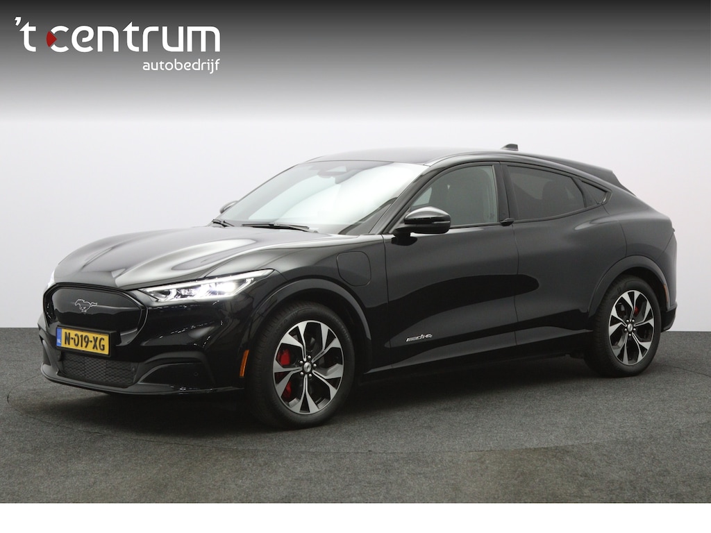 Ford Mustang Mach-E AWD 75 kWh 270 PK, SOH 95 %, Leder, Memory, Adap. Cruise Control, Winterpakket, Carplay, Camera