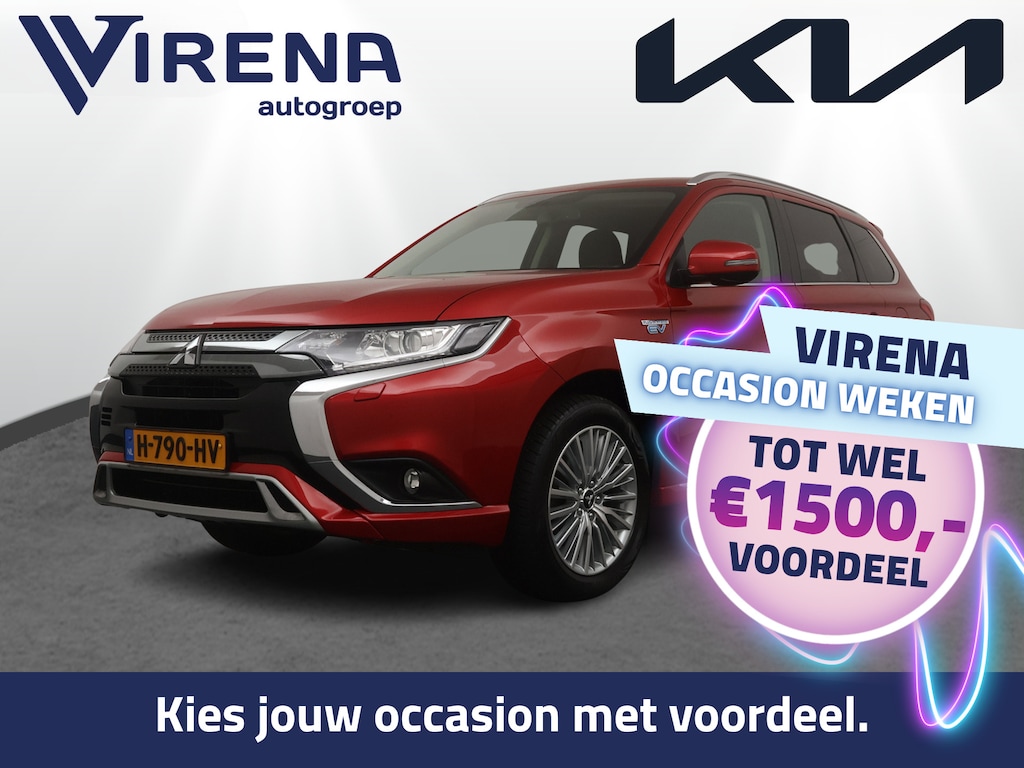 Mitsubishi Outlander 2.4 PHEV Pure+ - Trekhaak - 1500 KG Trekgewicht - Climate Control - Achteruitrijcamera - - Virena Zekerheidspakket €895,-