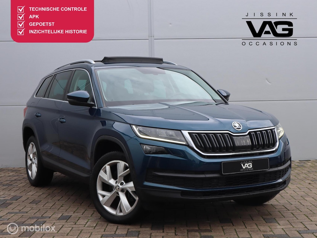 Skoda Kodiaq 2.0 TSI 4x4 7p. Pano Automaat Trekhaak LED PDC Stoelverwarming