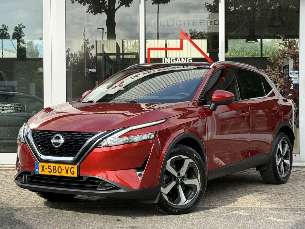 Nissan Qashqai 1.3 Mild-Hybrid 158pk Xtronic N-Connecta | Panoramadak | Navigatie | 360-Camera | App Connect | Blind Spot | Keyless | All Season