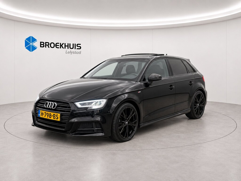 Audi A3 Sportback 35 TFSI COD 150PK ADVANCE SPORT S-LINE AUTOMAAT / NAVI / LEDER / CLIMA / FULL-LED / PDC / KEYLESS / 19" LMV / 2X S-LINE / PANO. DAK / ORG. NL. / CRUISECONTROL  !!