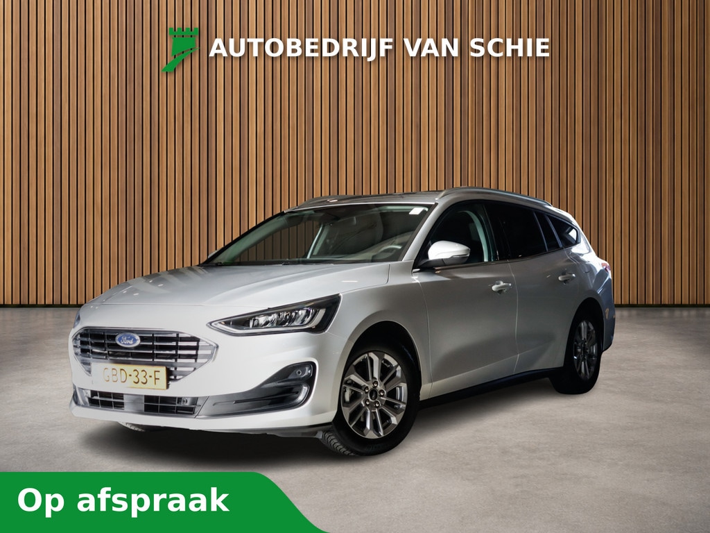Ford Focus Wagon 1.0 EcoBoost Hybrid Titanium 1e-Eig. & Keurig-Onderh. BOVAG-Garantie. NL-Auto.