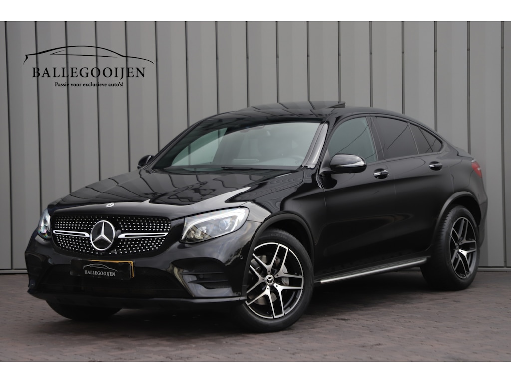 Mercedes-Benz GLC Coupe 250 AMG 4-Matic | 211PK | Head-up | Keyless-go | Burmester | Carbon | Adapt. onderstel | Sfeerverlichting | Distronic+ | Schuifdak | 2017.