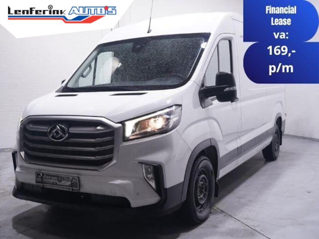 Maxus Deliver 9 2.0 CiT 148 pk L3H2 Airco, Apple Carplay Camera, Cruise Control, Laadruimte Pakket, PDC V+A, 3-Zits
