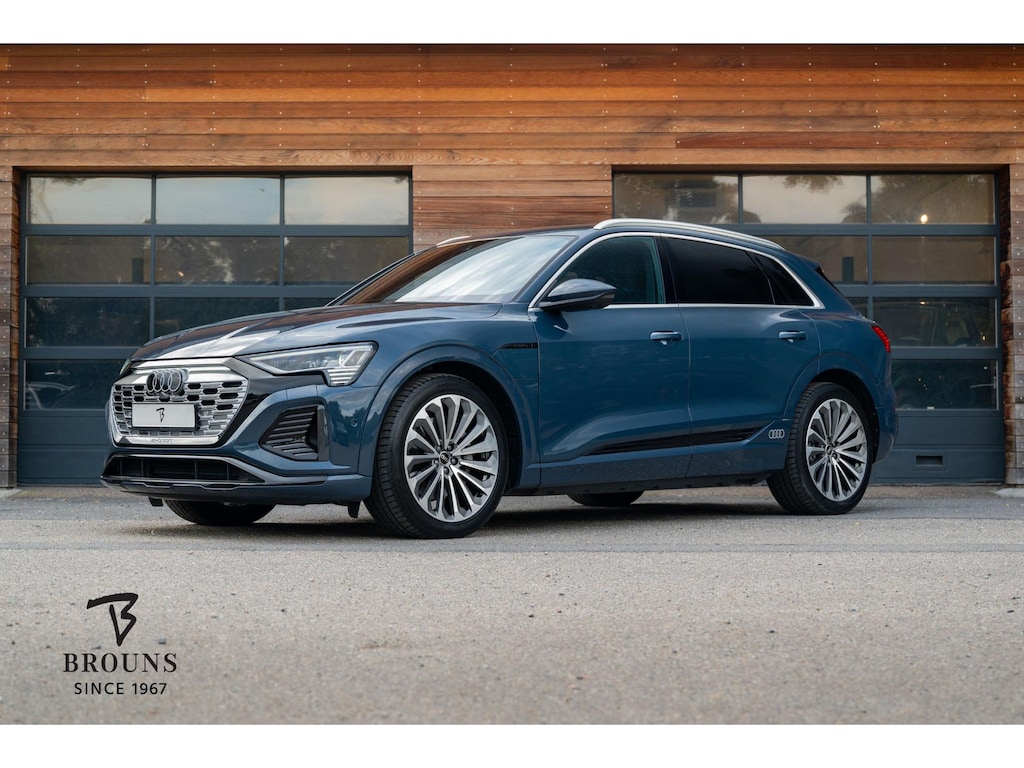 Audi Q8 e-tron 55 quattro S-Line |ACC|360|HUD|Luchtvering