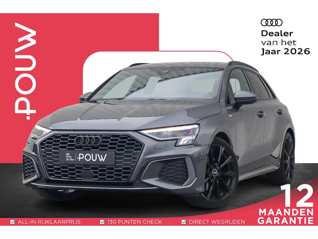Audi A3 Sportback 35 TFSI 150pk S-tronic S edition | Apple Carplay/Android Auto | Cruise Control | Dakspoiler | PDC Achter | Voorstoelen Verwarmd