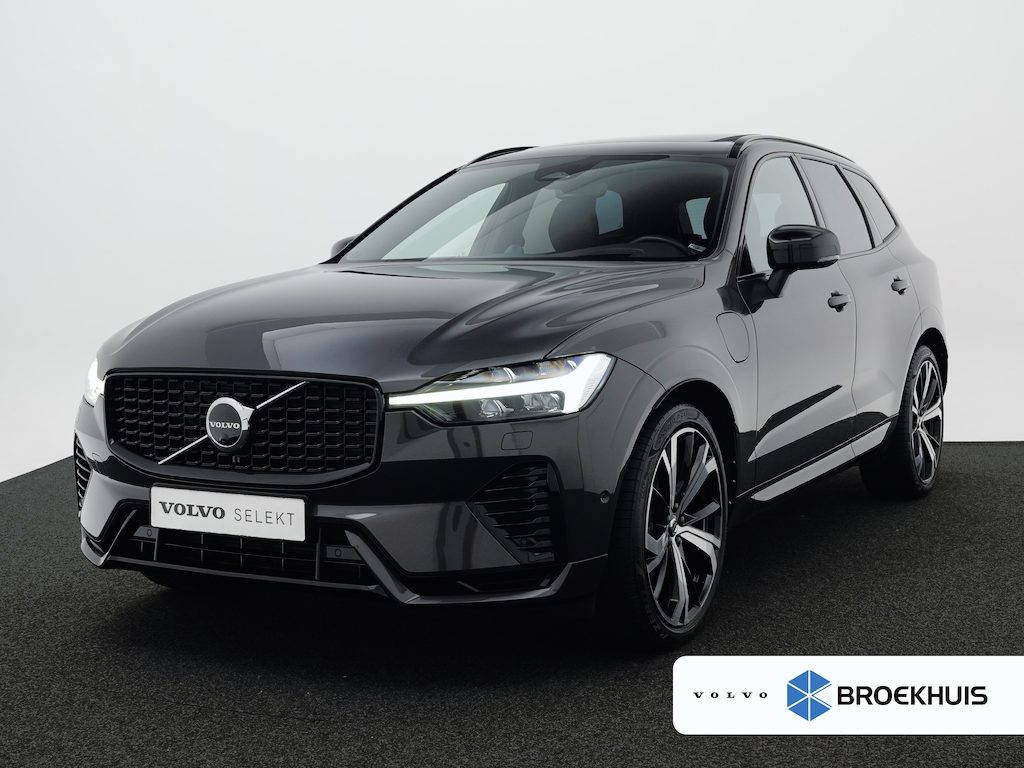 Volvo XC60 T6 Recharge AWD Ultimate Dark | Luchtvering | Bowers & Wilkins | Head-Up | 360° | Panoramadak | Trekhaak | Adaptive Cruise | BLIS | 21"