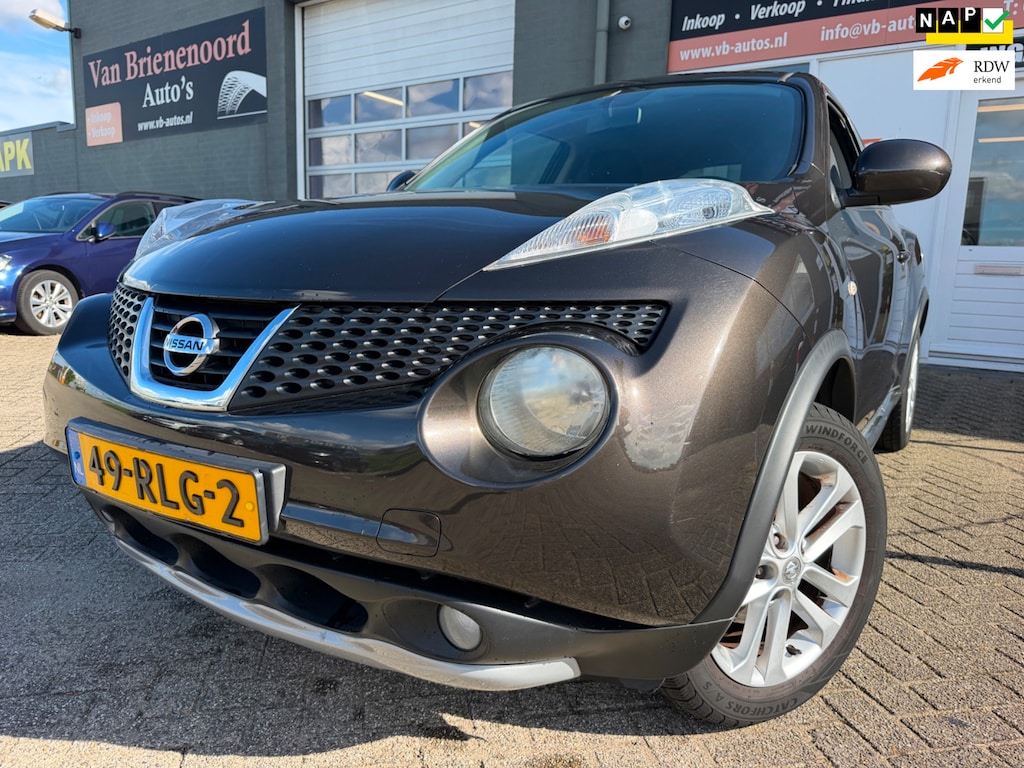 Nissan Juke 1.6 Acenta van 3de Eig met bluetooth telefoon en cruise controle en airco