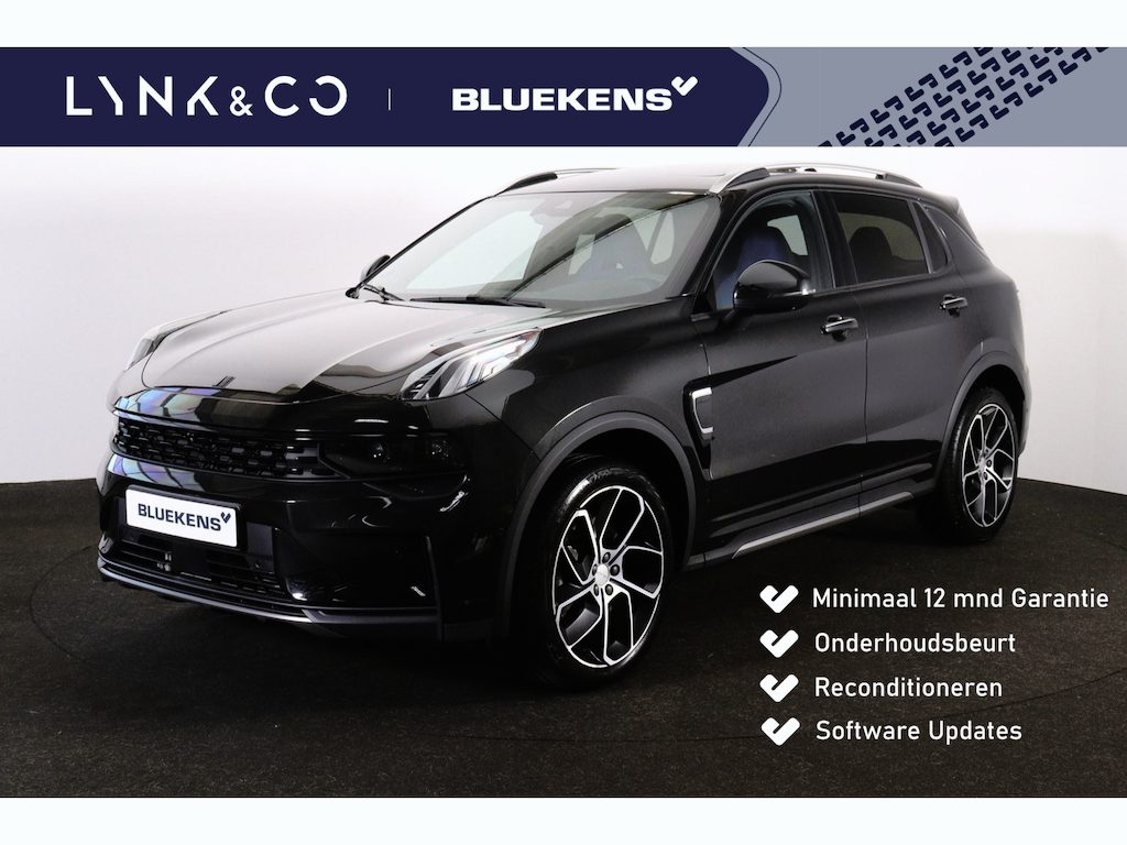 Lynk & Co 01 1.5 Black Edition - Panorama/schuifdak - Adaptieve Cruise control met stuurovername - 360º Camera - Infinity Audio by Harman/Kardon - BLIS - Stoelverwarming voor - Adaptieve LED koplampen - Geïntegreerde dashcam voor - Elektr. bedienb. achterklep - Draadloze Apple Carplay & Android Auto - Keyless Entry & drive - 20' LMV