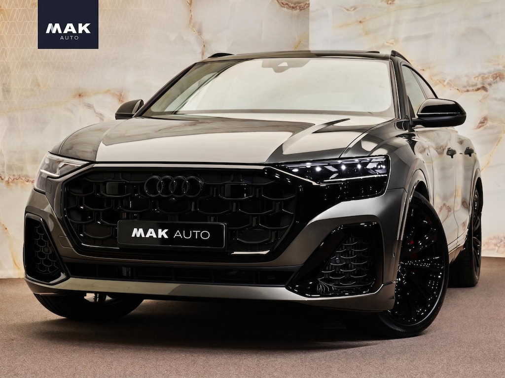 Audi Q8 60 TFSI e Quattro Pro Line S Competition , Audi Exclusive, pano, 4W-best, B&O adv., Luchtv., OLED, S sportstoelen, Laserlicht, 23"