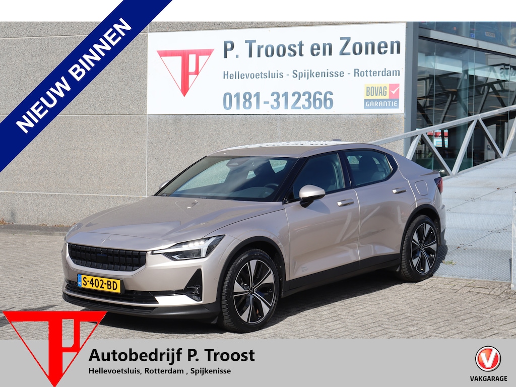 Polestar 2 Standard Range Single Motor 69 kWh SOH 96% Nederlandse auto/Apple carplay/Stoelverwarming/Lane assist/360 graden camera/Elektrische stoel met geheugen/Elektrische kofferklep/Adaptieve cruise control