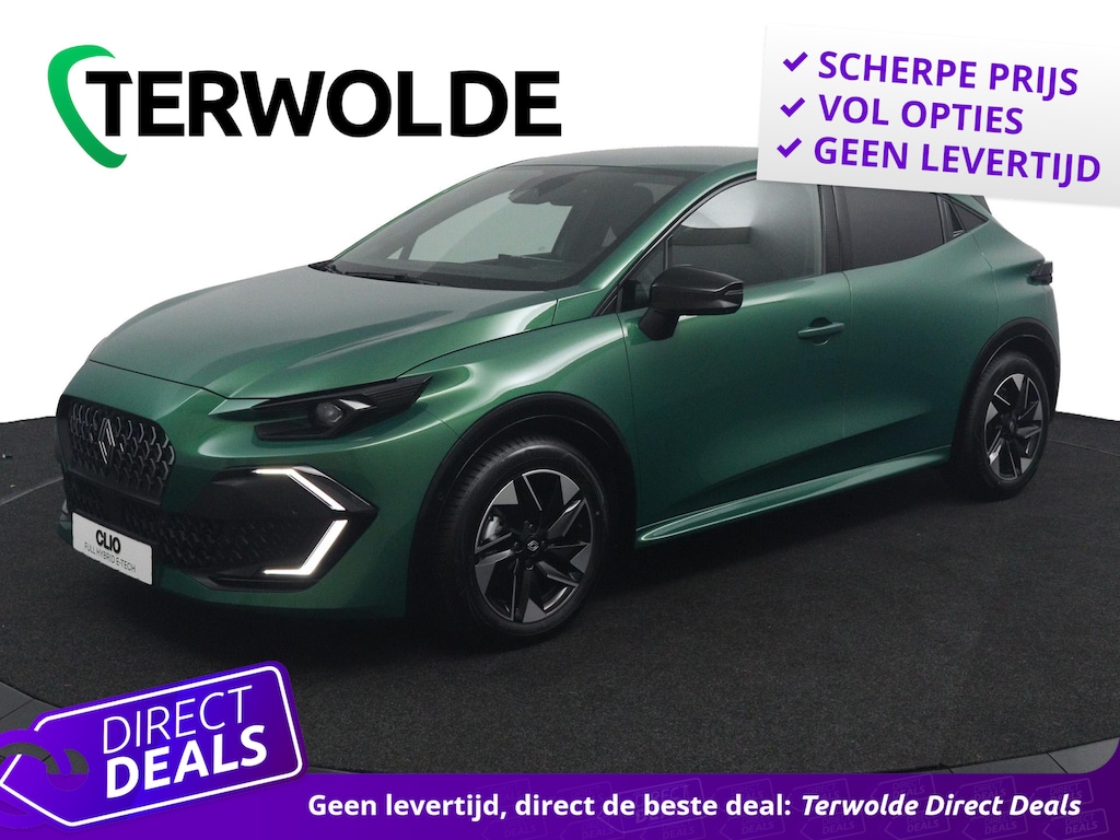 Renault Clio techno full hybrid E-Tech 160 pk | pack winter, safety & parking | all-season banden | verlenging connected services openR link met twee jaar |