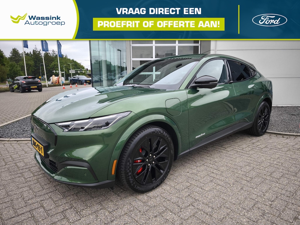 Ford Mustang Mach-E Extended Premium RWD 88 kWh 610km WLTP | 360 Camera | Adaptiver cruise | Elektrische stoelen met geheugen | Leder | 19 inch
