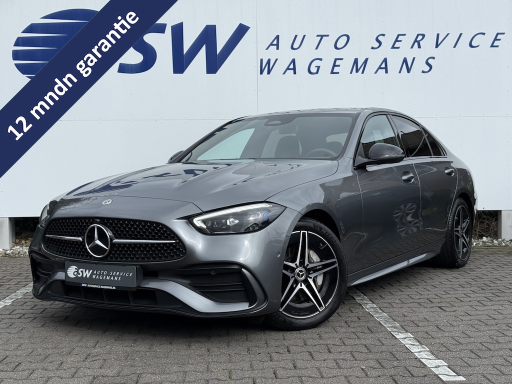 Mercedes-Benz C-klasse 200 AMG Line | Navi | CarPlay | Camera | Laser LED | 18 inch