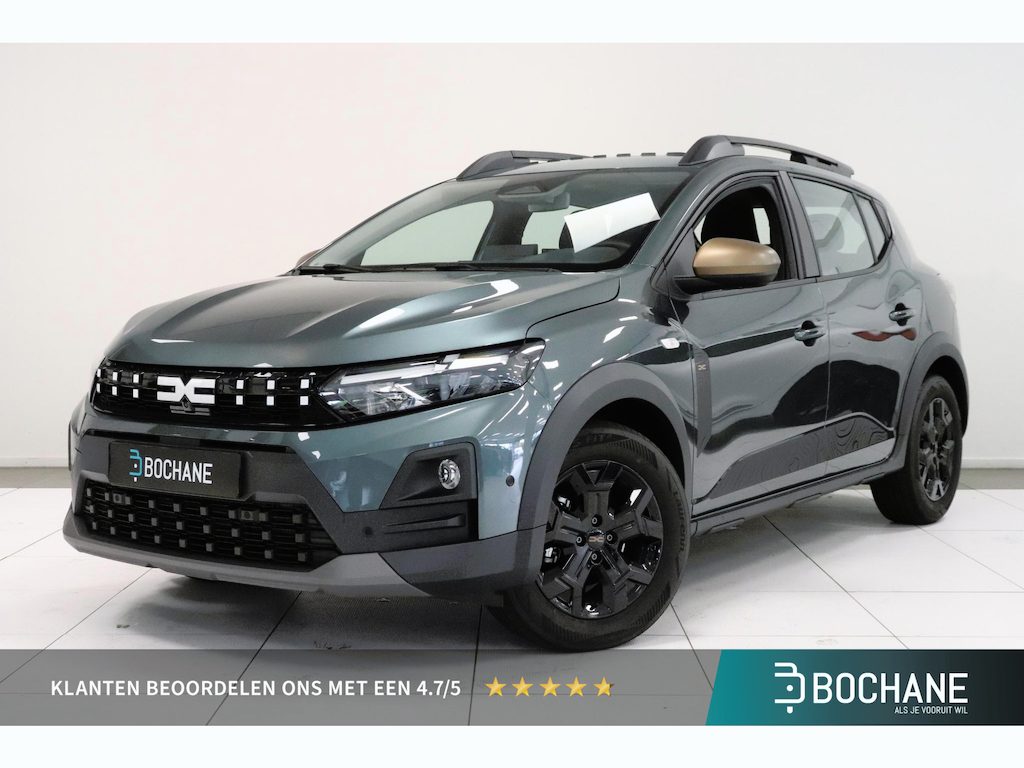 Dacia Sandero Stepway 1.2 Eco-G 120 Extreme | 360° Camera | Panoramadak | Pack Winter | Navigatie | Trekhaak | Automaat | Lichtmetaal |