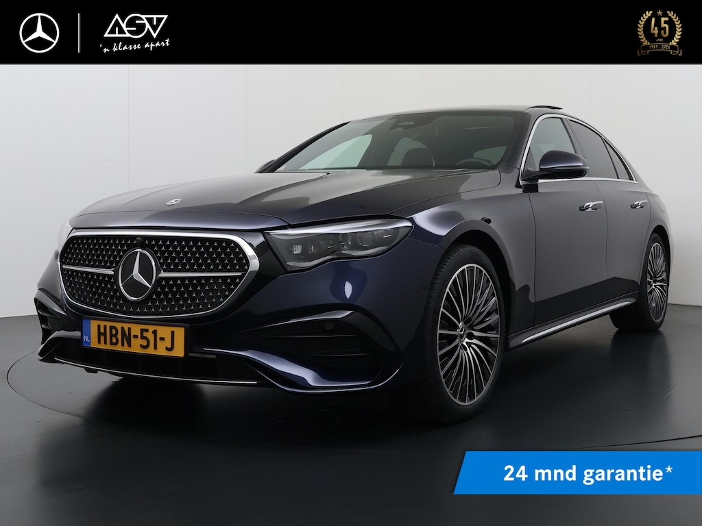 Mercedes-Benz E-klasse 300 e AMG Line | Superscreen | Panorama - Schuifdak | Lederen bekleding | Adaptieve Cruise Control | Burmester 4D Surround System | 360° Camera | 20" Multi Spaaks AMG Velgen | Hyperscreen