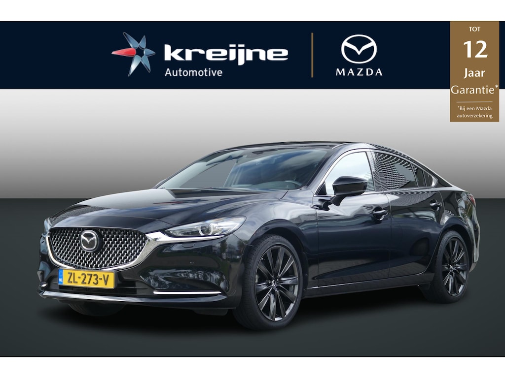Mazda 6 2.0 SkyActiv-G 165 Signature | 360 camera | Apple/Android | Schuif/kanteldak | Stoel/stuurverw. | Stoelventilatie | RIJKLAARPRIJS!!